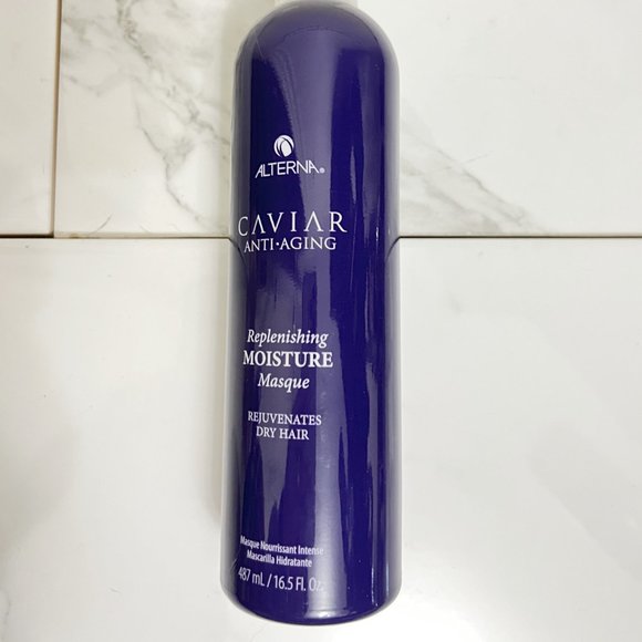 NEW Alterna Caviar Anti-Aging Replenishing Moisture Masque - Dry Hair, 16.5 oz - Picture 2 of 3